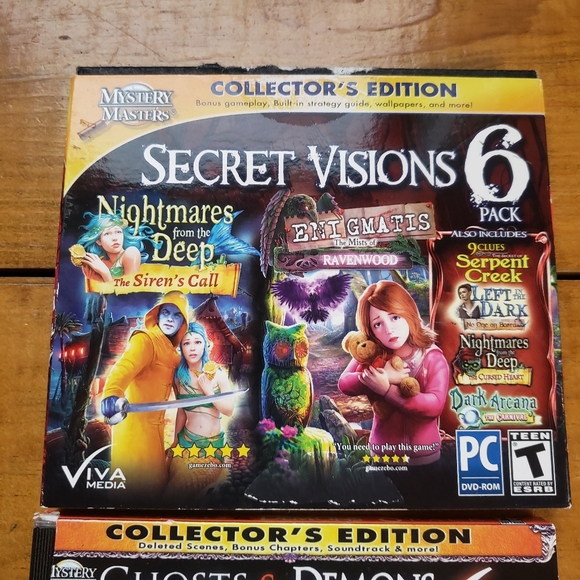 Mystery Masters Secret Visions & Ghosts & Demons 2 6 PC DVD ROM GAME - Picture 3 of 7